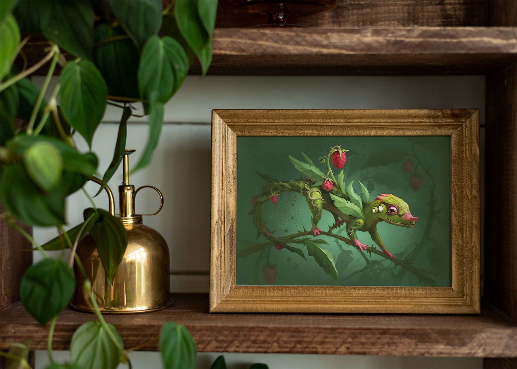 Wspinka malinowa (print) - obrazek 2