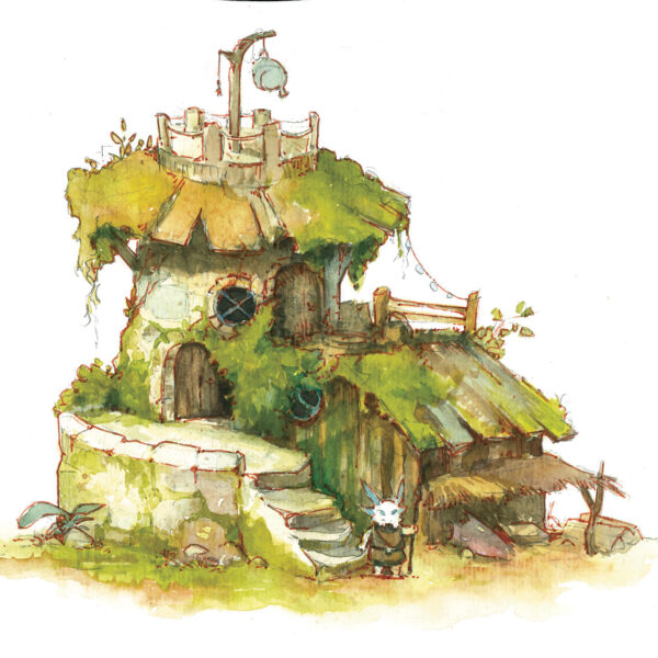 Domek-strażnica (print)