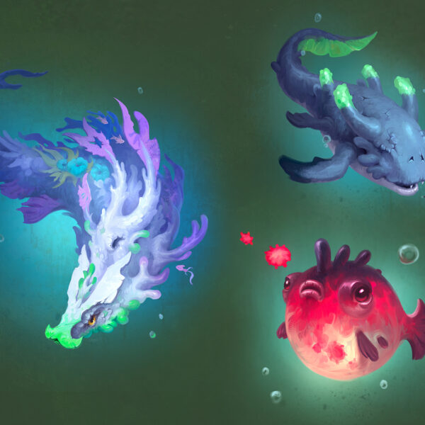 Ryby - kompozycja (print)