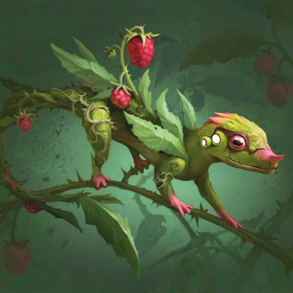 Wspinka malinowa (print)