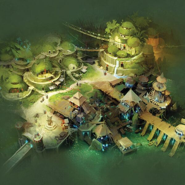 Wioska letibów (print)